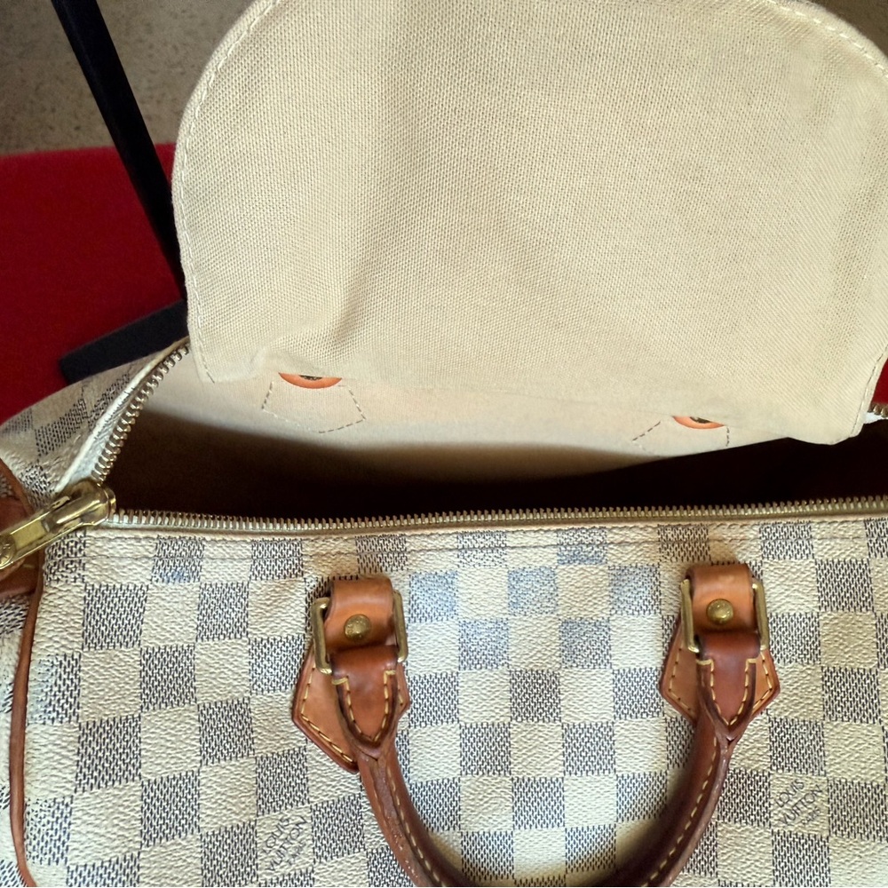 Louis Vuitton Damier Azur Speedy 30 Hand Bag - Picture 8 of 11